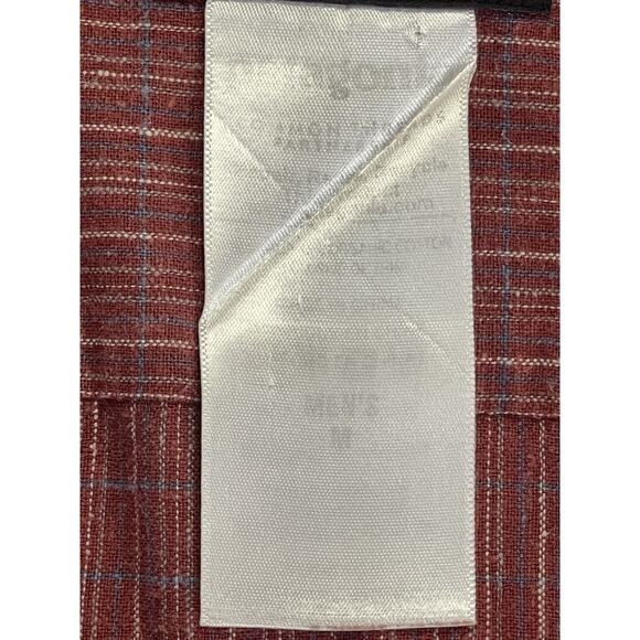 Patagonia Short Sleeve Plaid Shirt Mens Medium Red Classic Fit - Picture 10 of 13